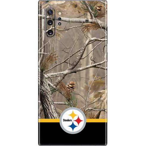 NFL Realtree Camo Pittsburgh Steelers Galaxy Note 10 Plus Skin