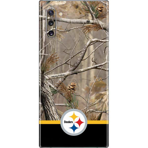 NFL Realtree Camo Pittsburgh Steelers Galaxy Note 10 Skin
