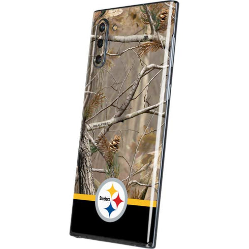 NFL Realtree Camo Pittsburgh Steelers Galaxy Note 10 Skin