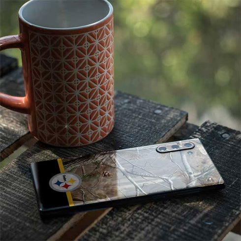 NFL Realtree Camo Pittsburgh Steelers Galaxy Note 10 Skin