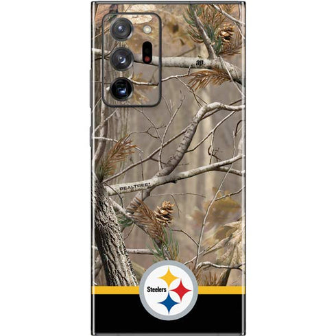 NFL Realtree Camo Pittsburgh Steelers Galaxy Note20 Ultra 5G Skin