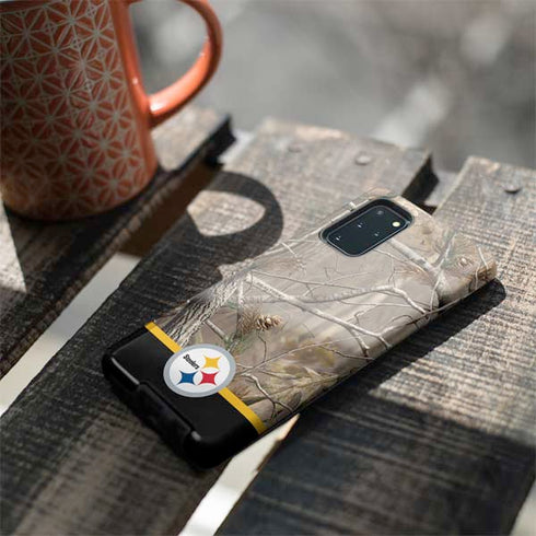 NFL Realtree Camo Pittsburgh Steelers Galaxy S20 Plus Pro Case