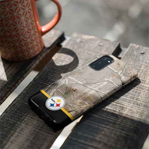 NFL Realtree Camo Pittsburgh Steelers Galaxy S20 Pro Case