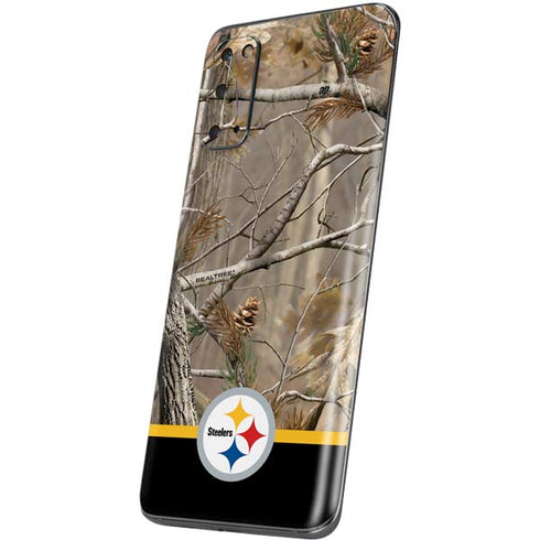 NFL Realtree Camo Pittsburgh Steelers Galaxy S20 Skin