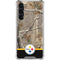 NFL Realtree Camo Pittsburgh Steelers Galaxy S24 FE Clear Case
