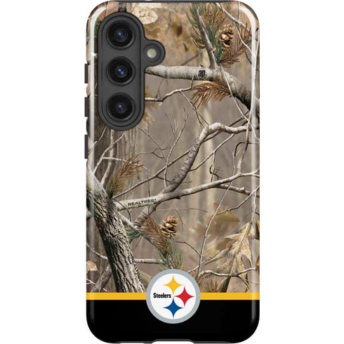 NFL Realtree Camo Pittsburgh Steelers Galaxy S25 Impact Case