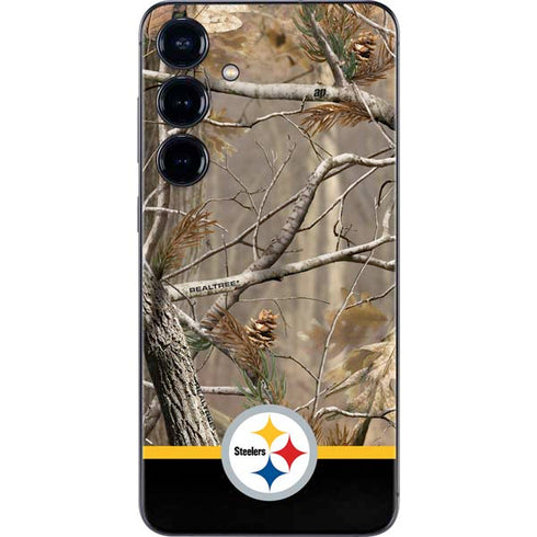 NFL Realtree Camo Pittsburgh Steelers Galaxy S24 Plus Skin