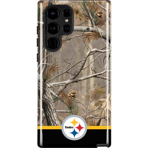 NFL Realtree Camo Pittsburgh Steelers Galaxy Cases