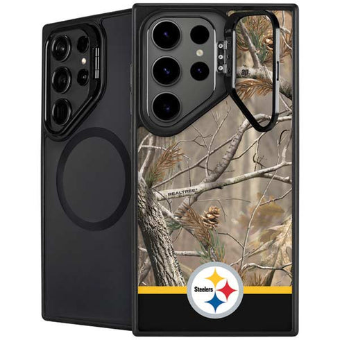 NFL Realtree Camo Pittsburgh Steelers Galaxy Cases