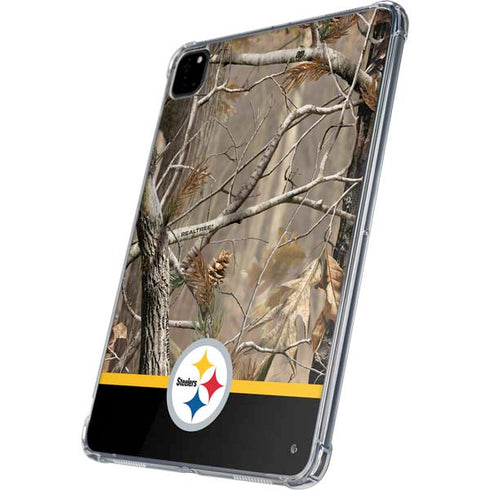 NFL Realtree Camo Pittsburgh Steelers iPad Pro 11in (2024) Clear Case