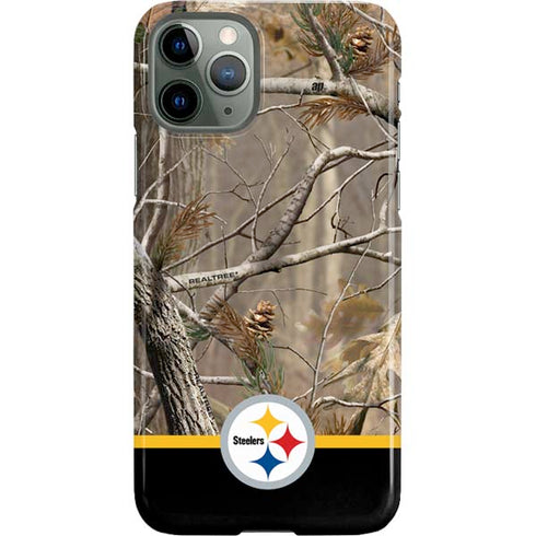 NFL Realtree Camo Pittsburgh Steelers iPhone 11 Pro Lite Case