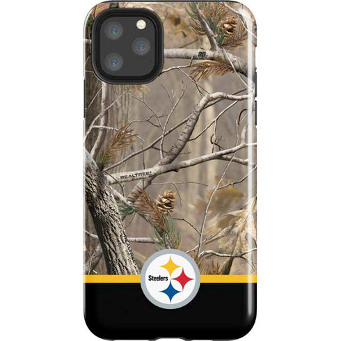 NFL Realtree Camo Pittsburgh Steelers iPhone 11 Pro Max Impact Case