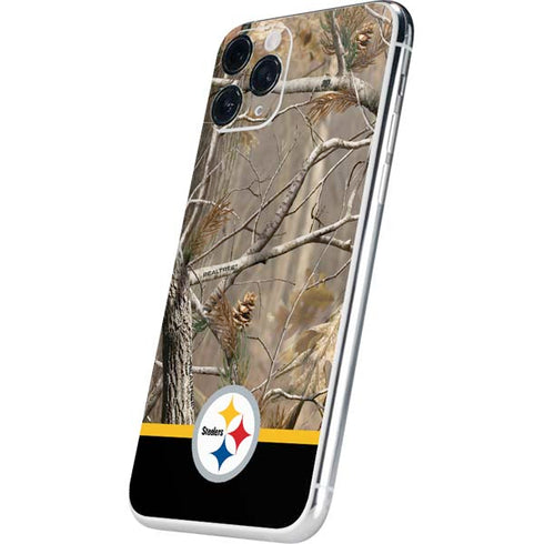 NFL Realtree Camo Pittsburgh Steelers iPhone 11 Pro Skin