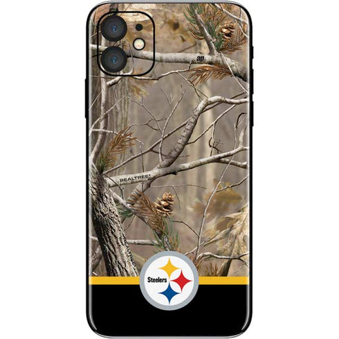 NFL Realtree Camo Pittsburgh Steelers iPhone 11 Skin