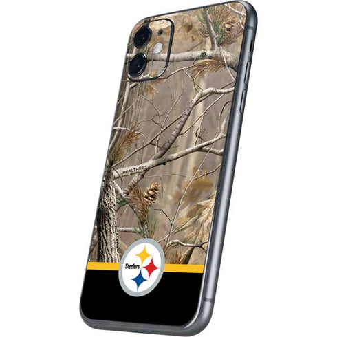 NFL Realtree Camo Pittsburgh Steelers iPhone 11 Skin