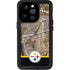 NFL Realtree Camo Pittsburgh Steelers iPhone 15 Pro Waterproof Case