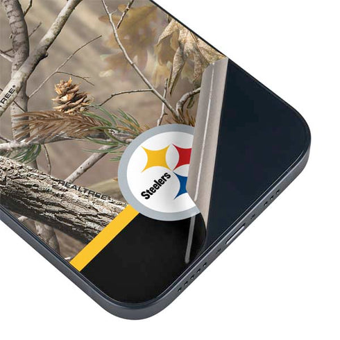 NFL Realtree Camo Pittsburgh Steelers iPhone 15 Skin