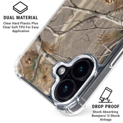 NFL Realtree Camo Pittsburgh Steelers iPhone 16 Clear Case