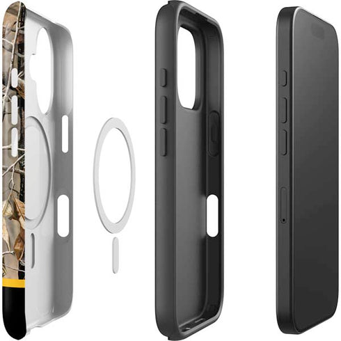 NFL Realtree Camo Pittsburgh Steelers iPhone 16 Magsafe Impact Case