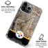 NFL Realtree Camo Pittsburgh Steelers iPhone 16 Pro Clear Case