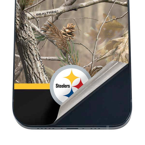 NFL Realtree Camo Pittsburgh Steelers iPhone 16 Skin