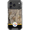 NFL Realtree Camo Pittsburgh Steelers iPhone 18 Pro Clear Case