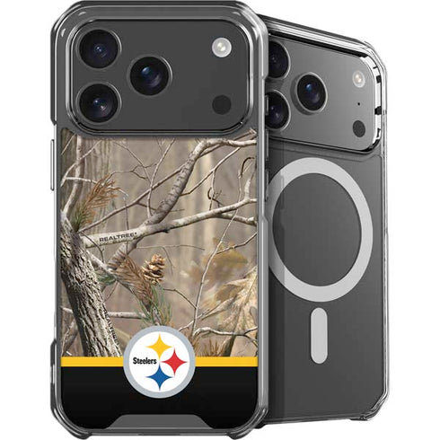 NFL Realtree Camo Pittsburgh Steelers iPhone 18 Pro MagSafe Case
