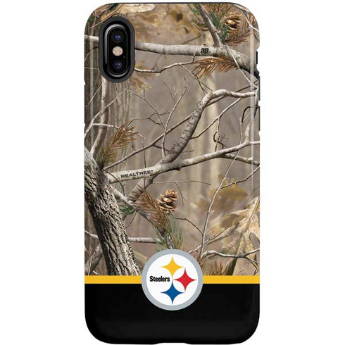 NFL Realtree Camo Pittsburgh Steelers iPhone X Pro Case