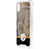 NFL Realtree Camo Pittsburgh Steelers iPhone XS Clear Case