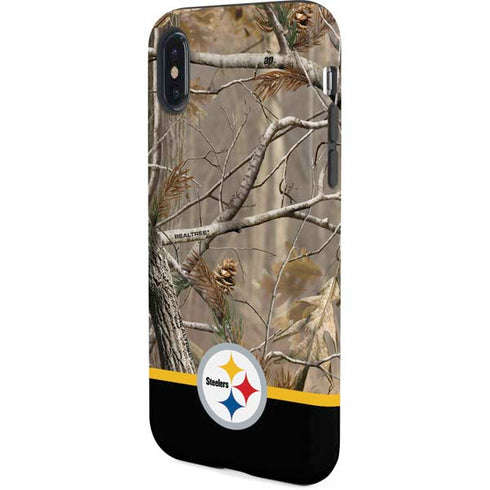 NFL Realtree Camo Pittsburgh Steelers iPhone XS Pro Case