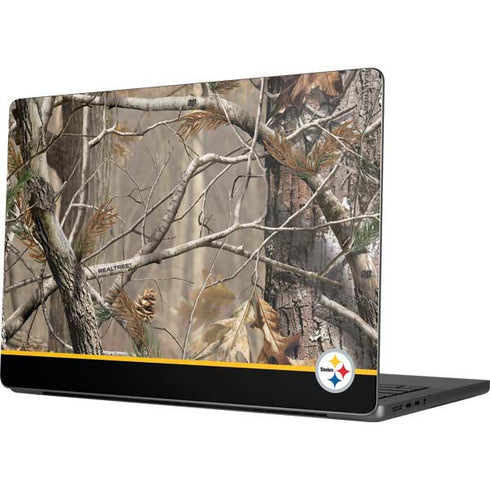 NFL Realtree Camo Pittsburgh Steelers Apple MacBook Pro 14-inch Skin