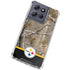 NFL Realtree Camo Pittsburgh Steelers Moto G Power 5G (2025) Clear Case