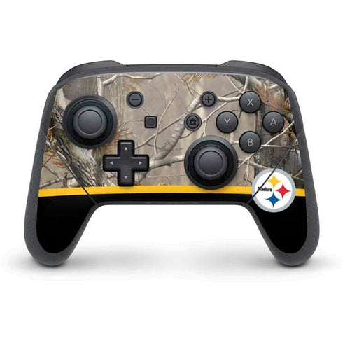 NFL Realtree Camo Pittsburgh Steelers Nintendo Skins