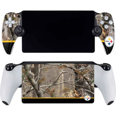 NFL Realtree Camo Pittsburgh Steelers PlayStation Portal Remote Player Skin