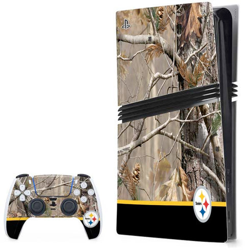 NFL Realtree Camo Pittsburgh Steelers PlayStation PS5 Skins