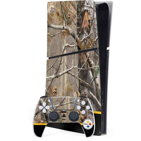 NFL Realtree Camo Pittsburgh Steelers PlayStation PS5 Skins