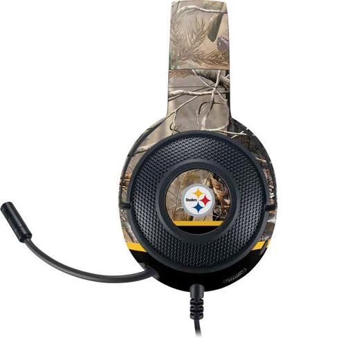 NFL Realtree Camo Pittsburgh Steelers Razer Kraken X Skin
