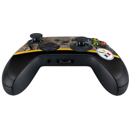 NFL Realtree Camo Pittsburgh Steelers Xbox Series X Controller Skin