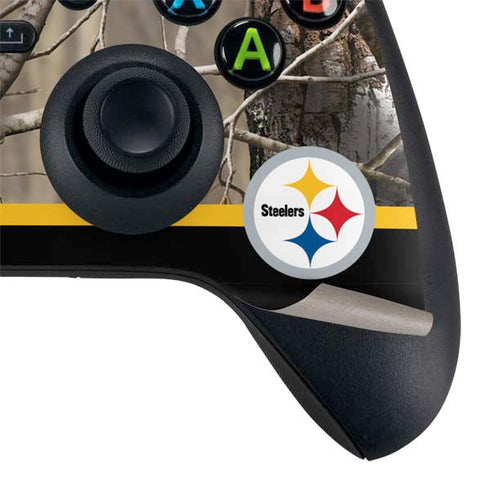 NFL Realtree Camo Pittsburgh Steelers Xbox Series X Controller Skin