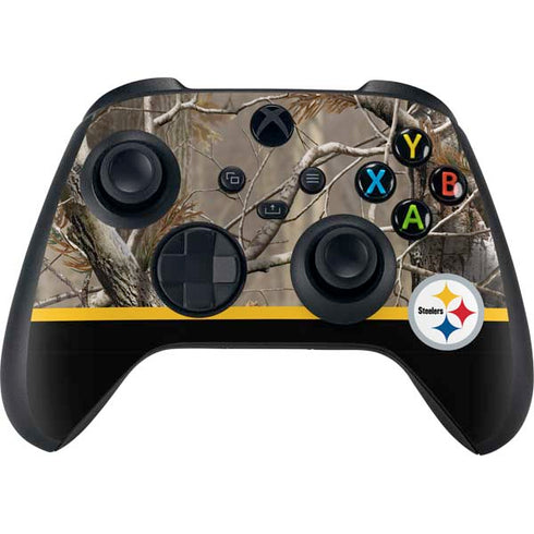 NFL Realtree Camo Pittsburgh Steelers Xbox Series X Skins