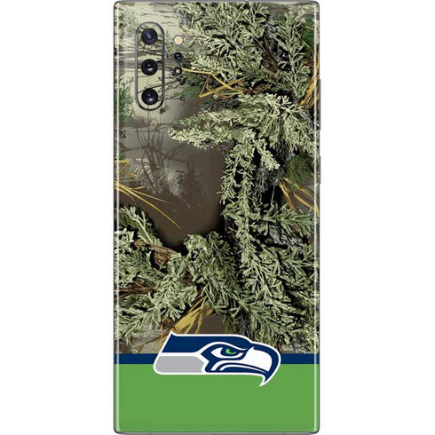 NFL Realtree Camo Seattle Seahawks Galaxy Note 10 Plus Skin