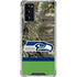 NFL Realtree Camo Seattle Seahawks Galaxy Note20 5G Clear Case