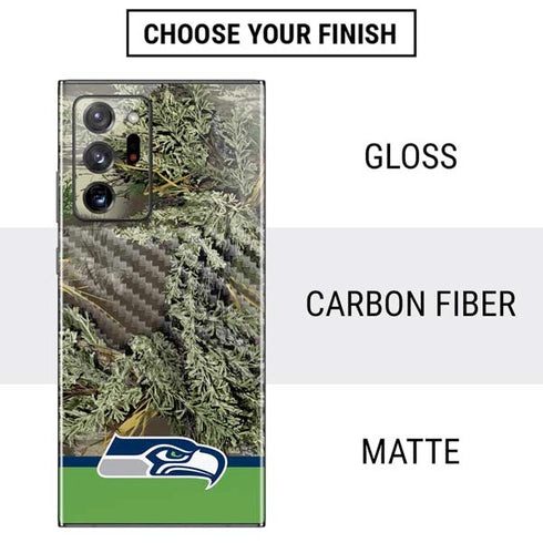 NFL Realtree Camo Seattle Seahawks Galaxy Note20 Ultra 5G Skin