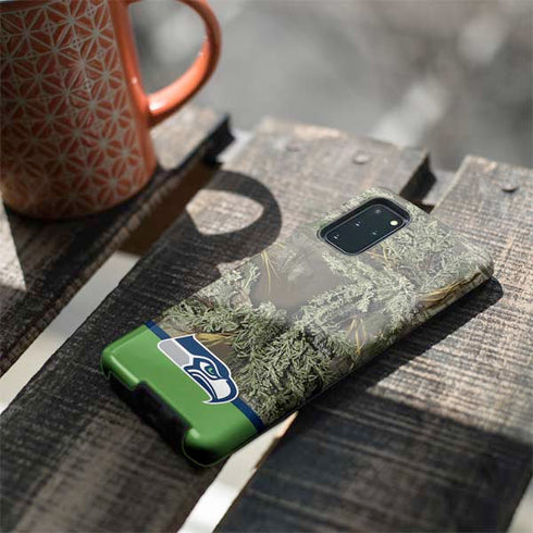 NFL Realtree Camo Seattle Seahawks Galaxy S20 Plus Pro Case