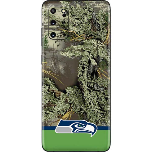 NFL Realtree Camo Seattle Seahawks Galaxy S20 Plus Skin