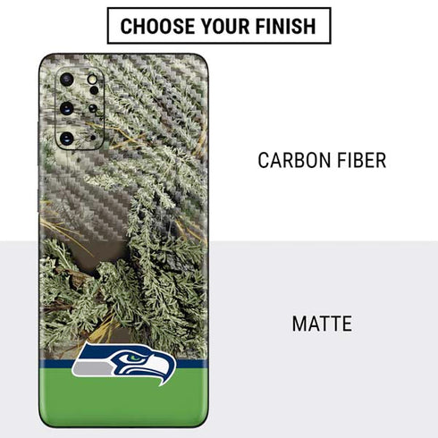 NFL Realtree Camo Seattle Seahawks Galaxy S20 Plus Skin