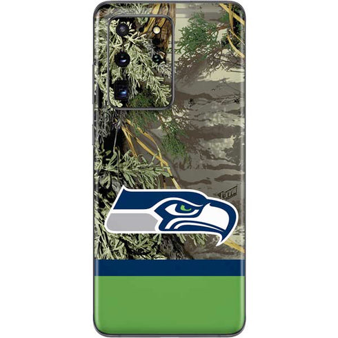 NFL Realtree Camo Seattle Seahawks Galaxy S20 Ultra 5G Skin