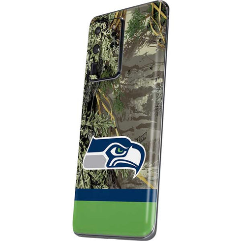 NFL Realtree Camo Seattle Seahawks Galaxy S20 Ultra 5G Skin