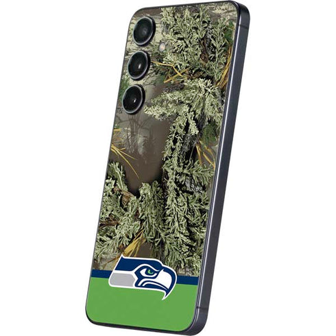 NFL Realtree Camo Seattle Seahawks Galaxy S25 Plus Skin