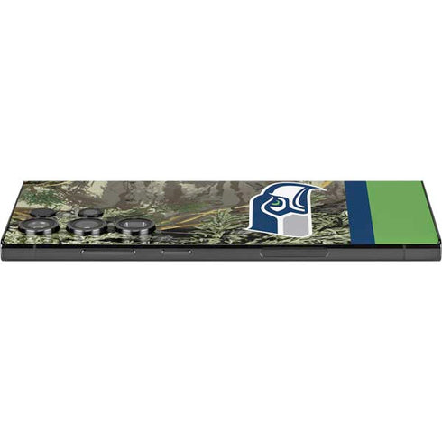 NFL Realtree Camo Seattle Seahawks Galaxy S25 Ultra Skin